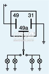 imagen (2) del producto Rele Intermitente 12v