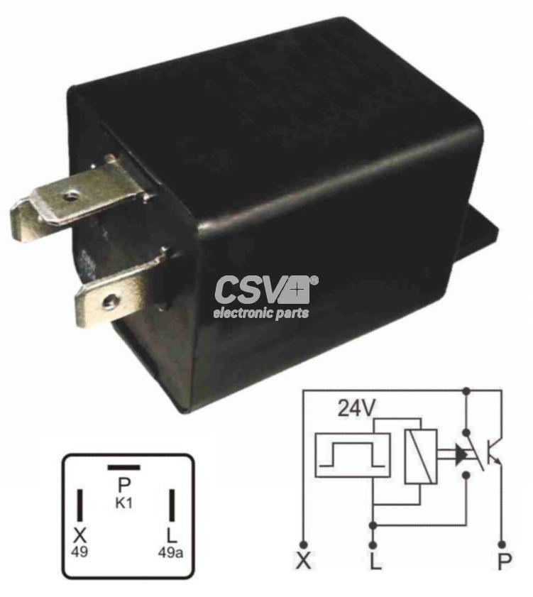 imagen (1) del producto Rele Intermitente Iveco